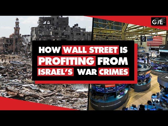 BlackRock & Wall Street banks are profiting from Israel's crimes in Gaza, UN says