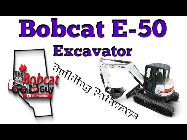 Bobcat e-50 at work