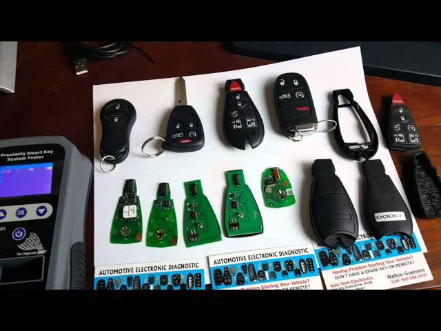 How to test a Fobik keyless remote Chrysler Dodge