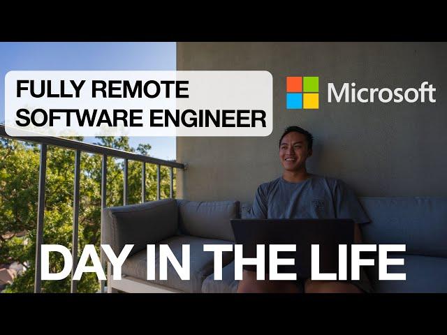 Washington DC Day in the Life: Microsoft Software Engineer (fully remote)