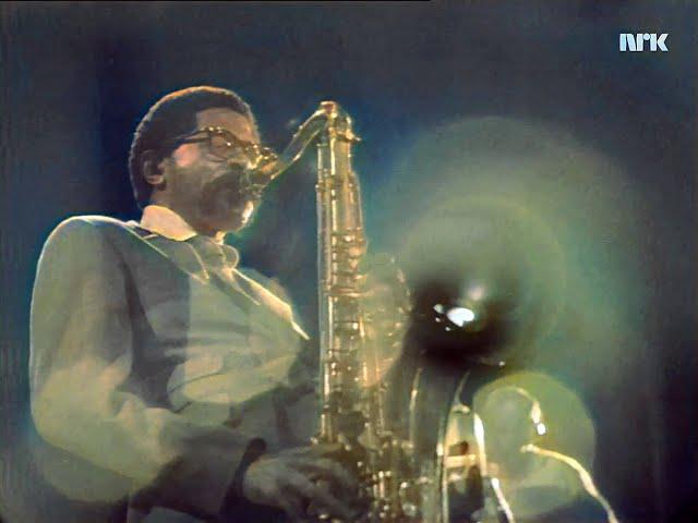 Joe Henderson & Kenny Drew trio, Molde Jazz Festival, Norway, August 1968 (colorized)