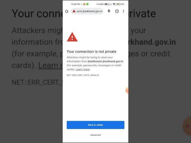 Your connection is not private in chrome//2022 solve 100% Guarantee 