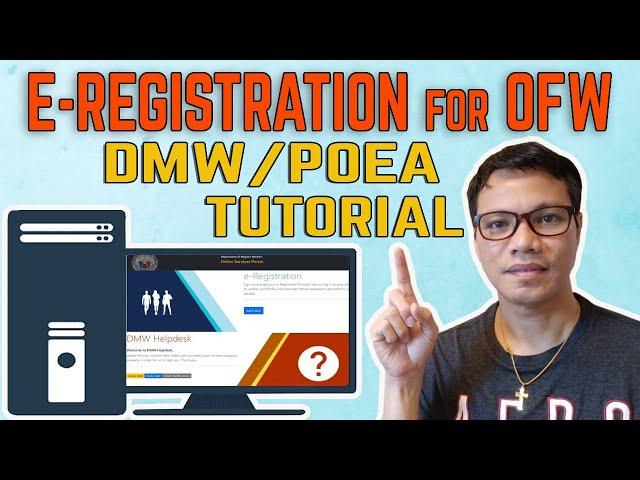 HOW TO REGISTER IN DMW E-REGISTRATION_STEP BY STEP TUTORIAL