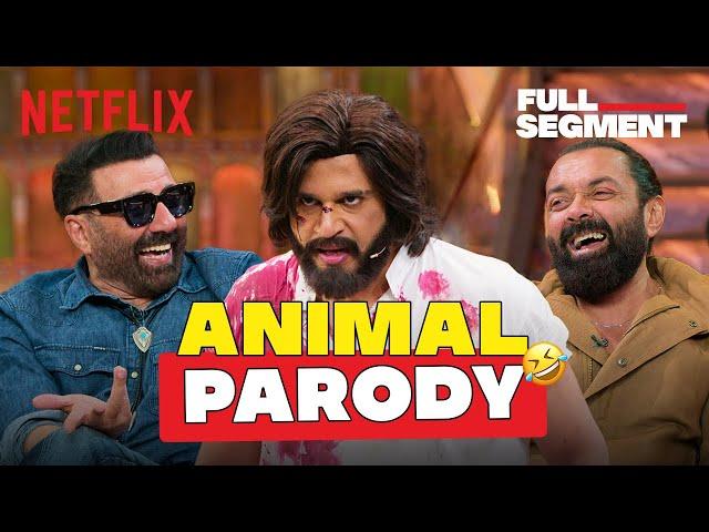 ANIMAL Parody Has Bobby & Sunny Deol ROFLft.Krushna & Kiku | Episode 6 |#TheGreatIndianKapilShow