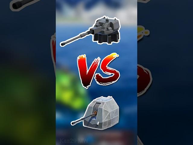 3x SH-16 Vs 3x TMF 155, damage comparison #shorts #modernwarships