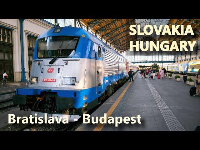 Getting to Budapest by train. Train from Slovakia to Hungary