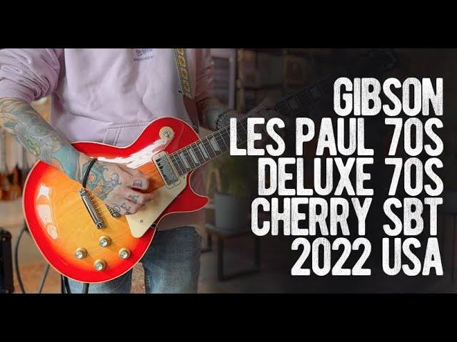 Gibson Les Paul 70s Deluxe 70s Cherry Sunburst 2022 USA