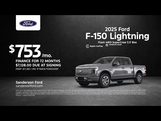 Ford F-150 Lightning 06/15/2025 5667600