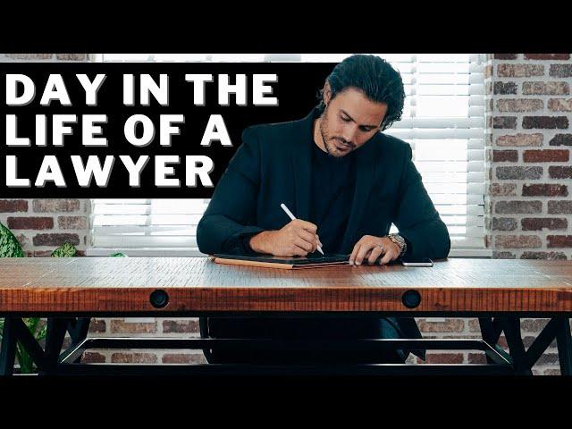 REAL DAY IN THE LIFE AS A LAWYER | Personal Injury Lawyer