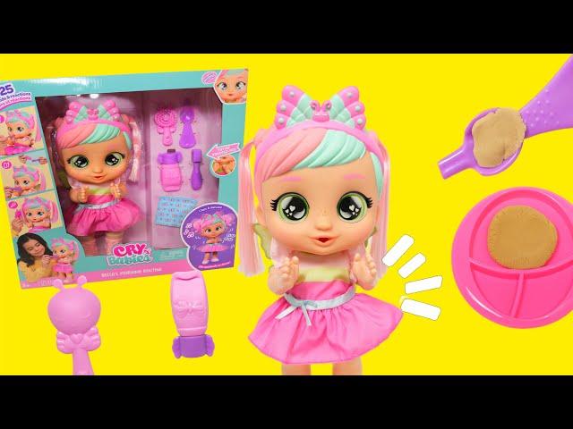 New Cry Baby doll Bella's Morning Routine Interactive baby doll with Interactive Accessories