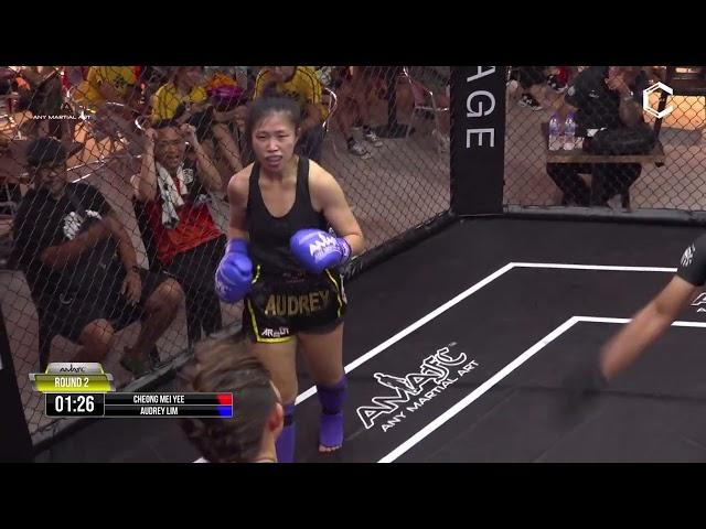 AMA 24 Sep 2023 bout 3 Cheong Mei Yee vs Audrey Lim