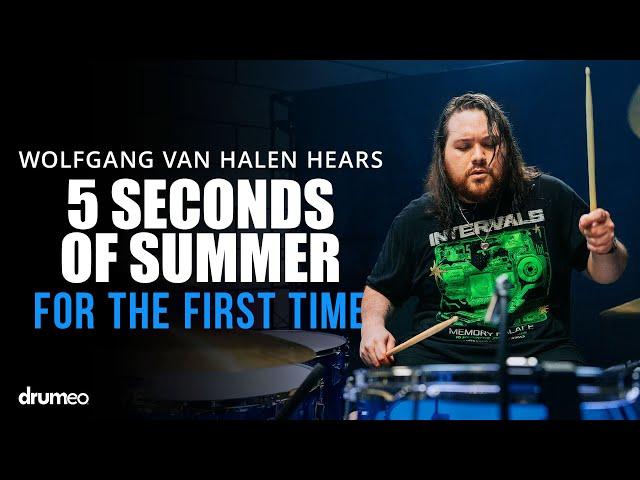 Wolfgang Van Halen Hears 5 Seconds Of Summer For The First Time