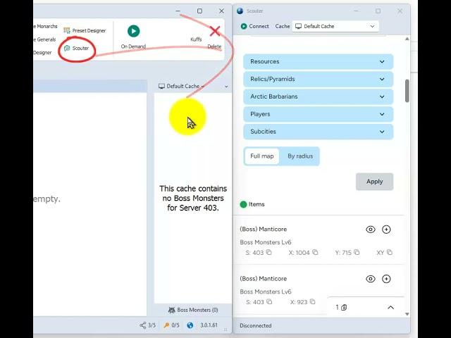 iScout integration