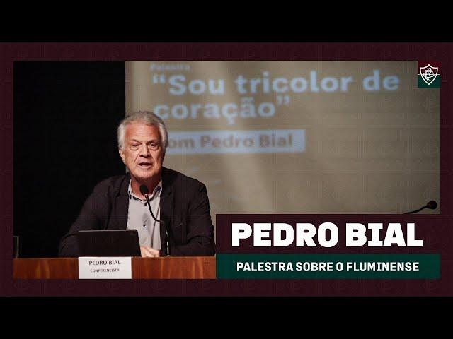 PEDRO BIAL MINISTRA PALESTRA SOBRE O FLUMINENSE NA ACADEMIA BRASILEIRA DE LETRAS