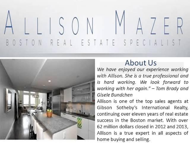 AllisonMazer realtors in boston