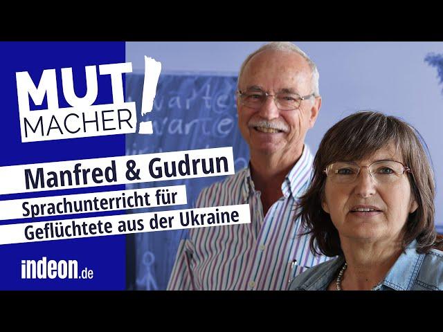 Mutmacher Gudrun und Manfred: Sprachkurs für Geflüchtete