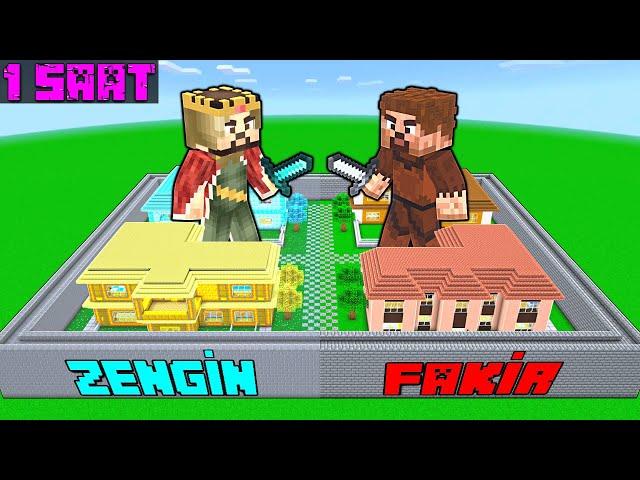 MINECRAFT RICH VS POOR LIFE MOVIE - (1 hour)