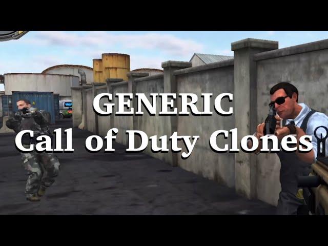 GENERIC Call of Duty Clones