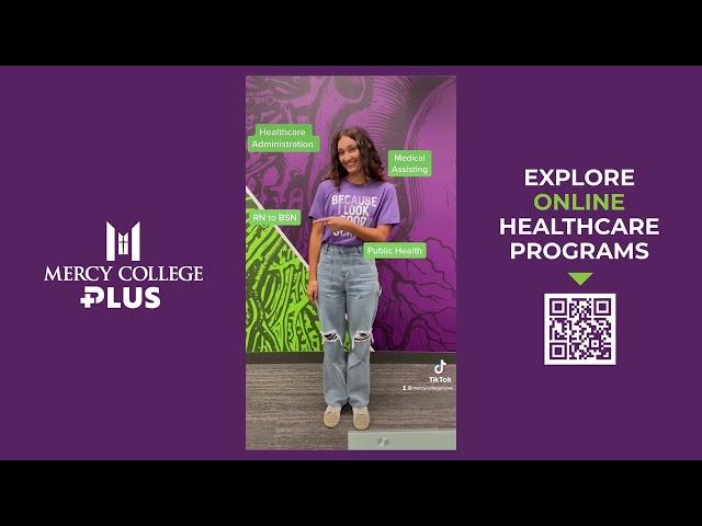 Mercy College PLUS Online Healthcare Programs