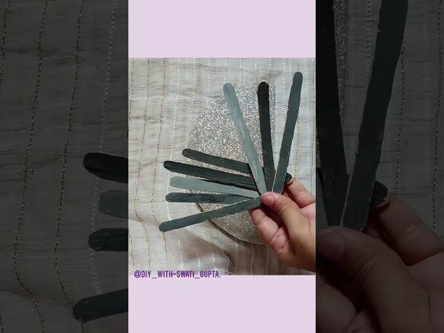  Create a Sparkling Wall Art  | Easy DIY! #diycrafts #roommakeover #easycraft #diywithswatigupta