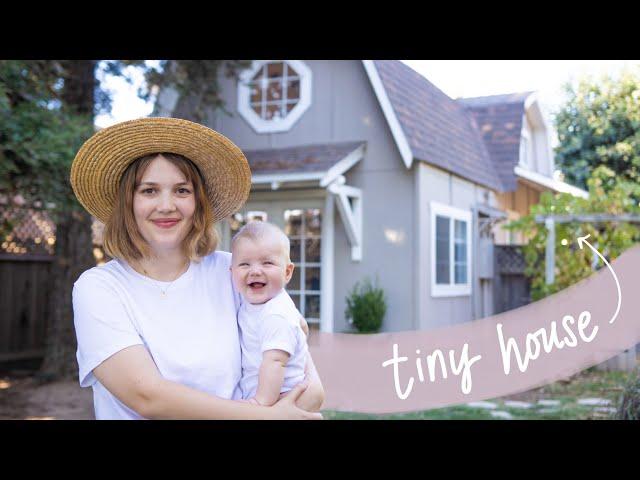 TINY HOUSE WITH A BABY TOUR | family of 3 lives in 415 sq. ft.