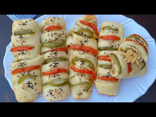 Chicken Bread Recipe without Oven & Egg | Creamy Chicken Bread | Bakery Style Chicken Bread Recipe