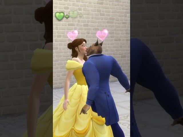 How Belle had a Baby with the Beast #sims4 #thesims4 #disney #beautyandthebeast