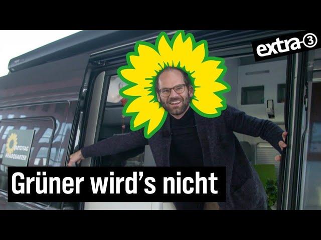 Maxi Schafroth übernimmt den Grünen-Parteitag | extra 3 | NDR