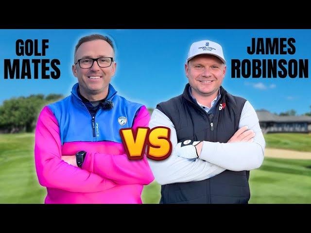 GOLF MATES TAKE ON JAMES ROBINSON - OFF SCRATCH