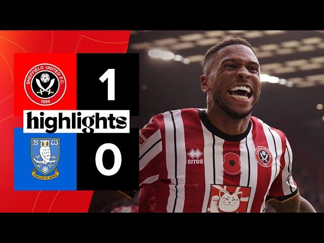 Sheffield United 1-0 Sheffield Wednesday | EFL Championship highlights