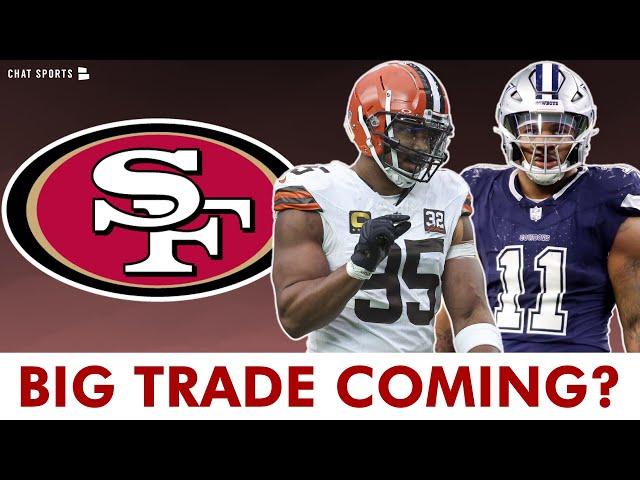 Myles Garrett Or Micah Parsons BLOCKBUSTER TRADE? San Francisco 49ers Trade Targets