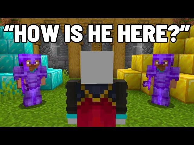 Joining Random People's Minecraft Servers...