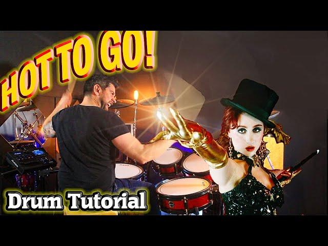 HOT TO GO! - Chappell Roan - DRUM TUTORIAL LESSON