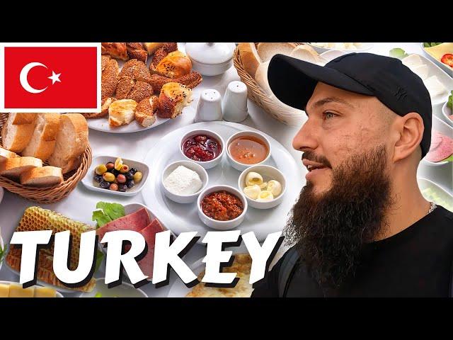 $8 Ultimate Turkish Breakfast In Istanbul, Beyoğlu, Turkey 