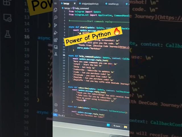 Power of Python  #coding #frontendcourse #webdevelopment #python #webdesign#htmlfullcourse #html #js