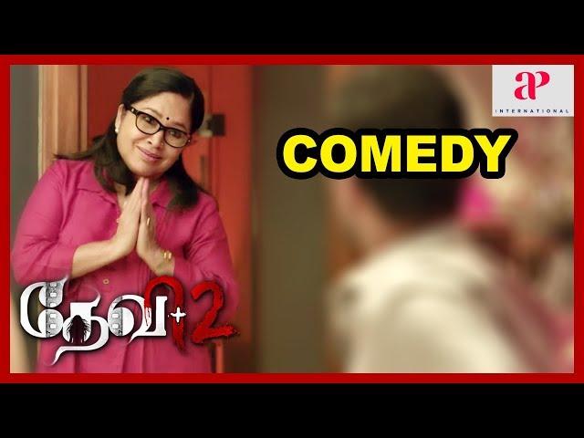 Devi 2 Tamil Movie Full Comedy Scenes | Prabhu Deva | Tamanna | Kovai Sarala | RJ Balaji