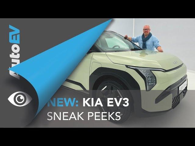 Sneak Peek - Kia EV3 - The compact electric SUV that you NEED to know about!