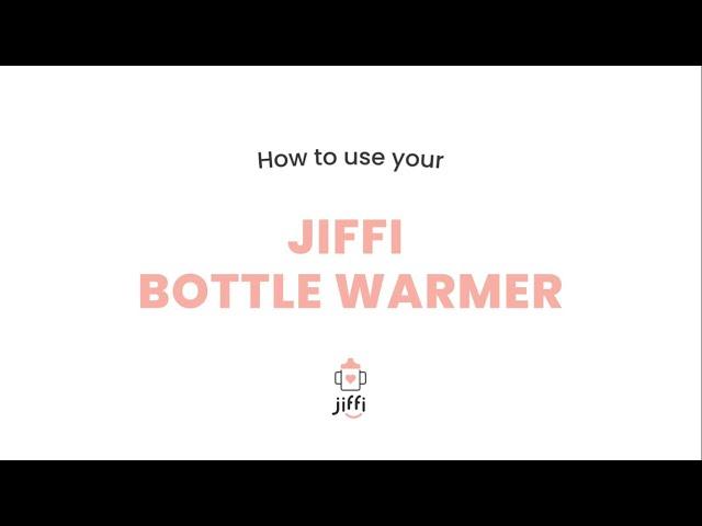 How to use your Jiffi Portable Bottle Warmer - Jiffi Baby’s