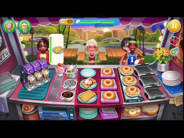 Crazy Chef - Unlimited gold money and diamonds -  Level 37 to 64