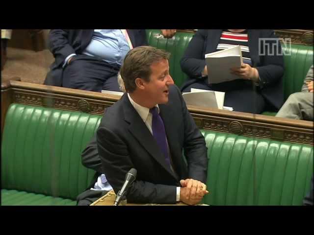 David Cameron joke gets Commons roaring with 'pleasure'