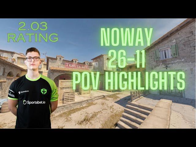 ⫷CS2 POV HIGHLIGHTS⫸ noway | Esports World Cup Qual.2024 S.America | Imperial vs fluxo |Map2 Inferno