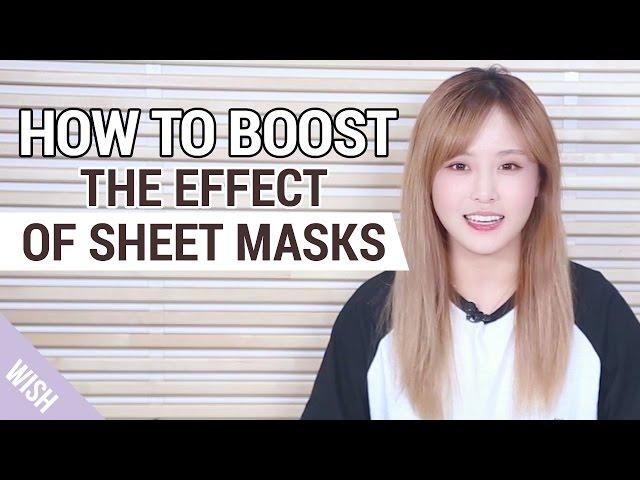 Kasper's Tips and Tricks to Boost the Effect of Sheet Masks | Wishtrend