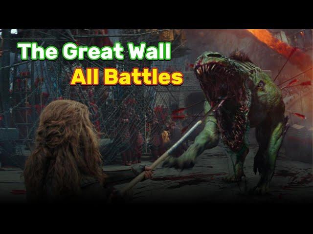 The Great Wall | All Battles @HABALA686 #TheGreatWall #Extended #MattDamon #AndyLau