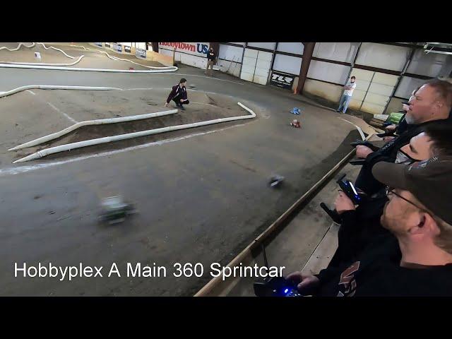 Hobbyplex A Main 360 Sprintcar