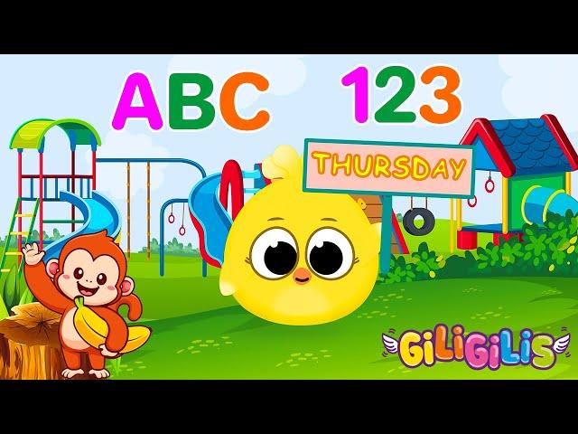  Abc, Shapes & Colors – Learn With Giligilis Through Exciting Songs & Educational Videos! 