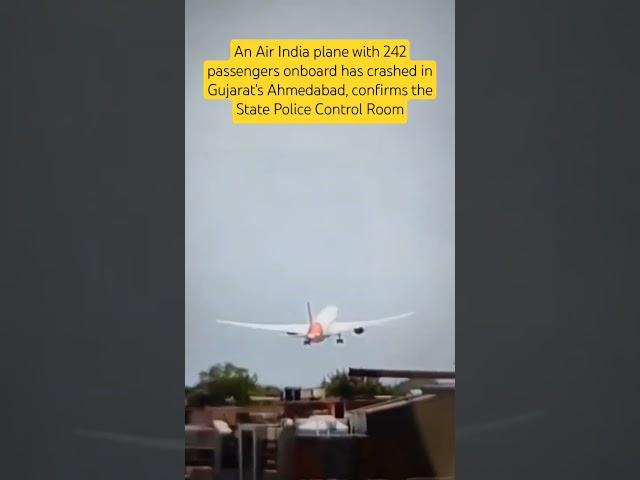 shocking visuals  #ahmedabad #planecrash #planecrashnews #breaking #plane #gujarath #flight #crash