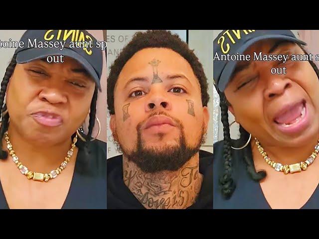 Antonine Massey Aunt goes off on everybody says stop making jokes cause he escaped New Orleans jail