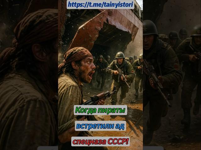 When Pirates Met the Hell of USSR Spetsnaz! #shorts #history