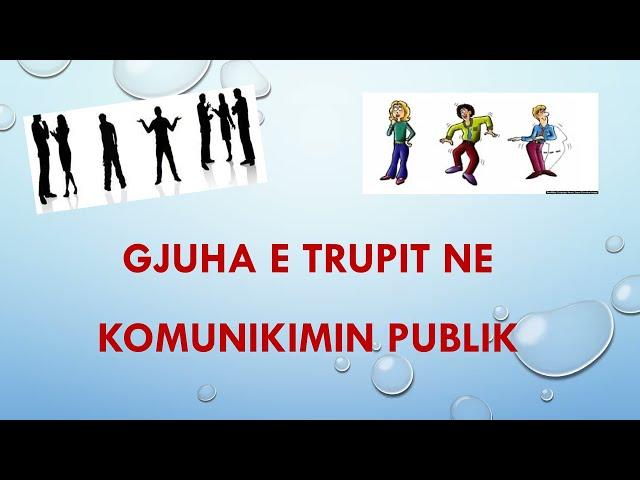 Gjuha e trupit ne komunikimin publik