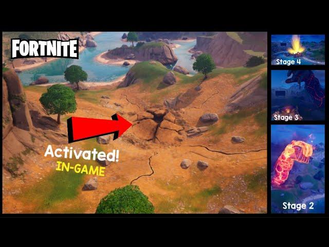 Fortnite - Titan's Hand Stage 1 now ACTIVATED! LIVE Coverage! (Mini Event)